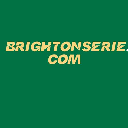 Logo da BRIGHTONSERIE